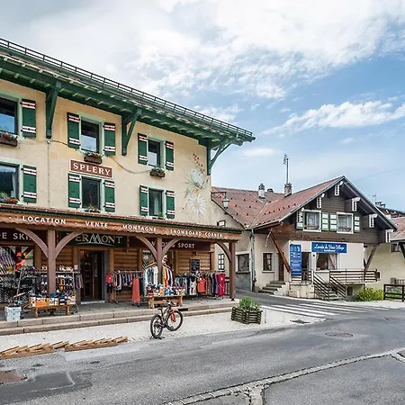 Au Coeur Des Gets, Proche Des Remontees, 2 Chambres, 5 Pers, Wi-fi, Parking Prive - Fr-1-671-44 Lägenhet Les Gets